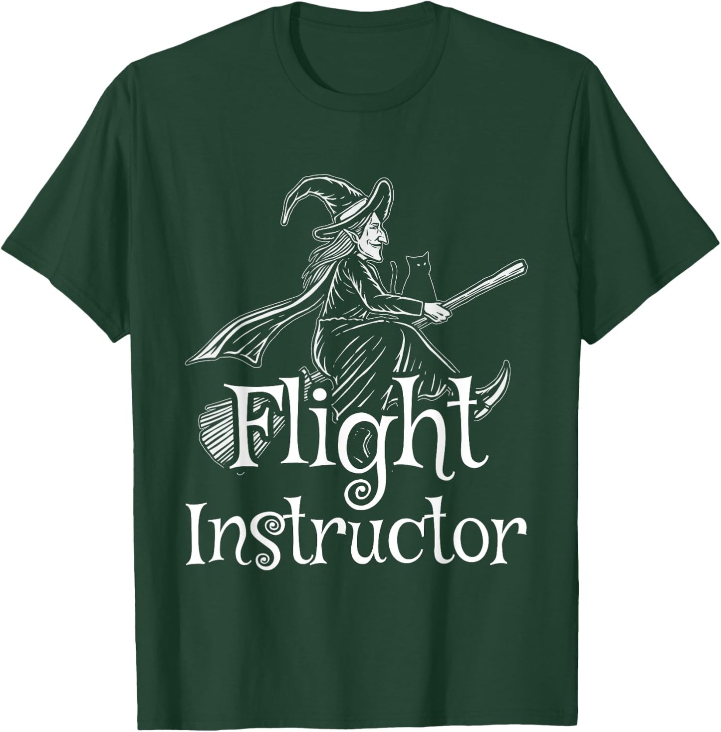 Flight Instructor Halloween T-Shirt - T-Shirt | Forest