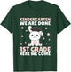Kids Kids Kindergarten Graduate Bunny Graduation T-Shirt - T-Shirt | Forest
