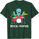 Octopus playing Drums Cool Rock Band Drummer T-Shirt - T-Shirt | Forest