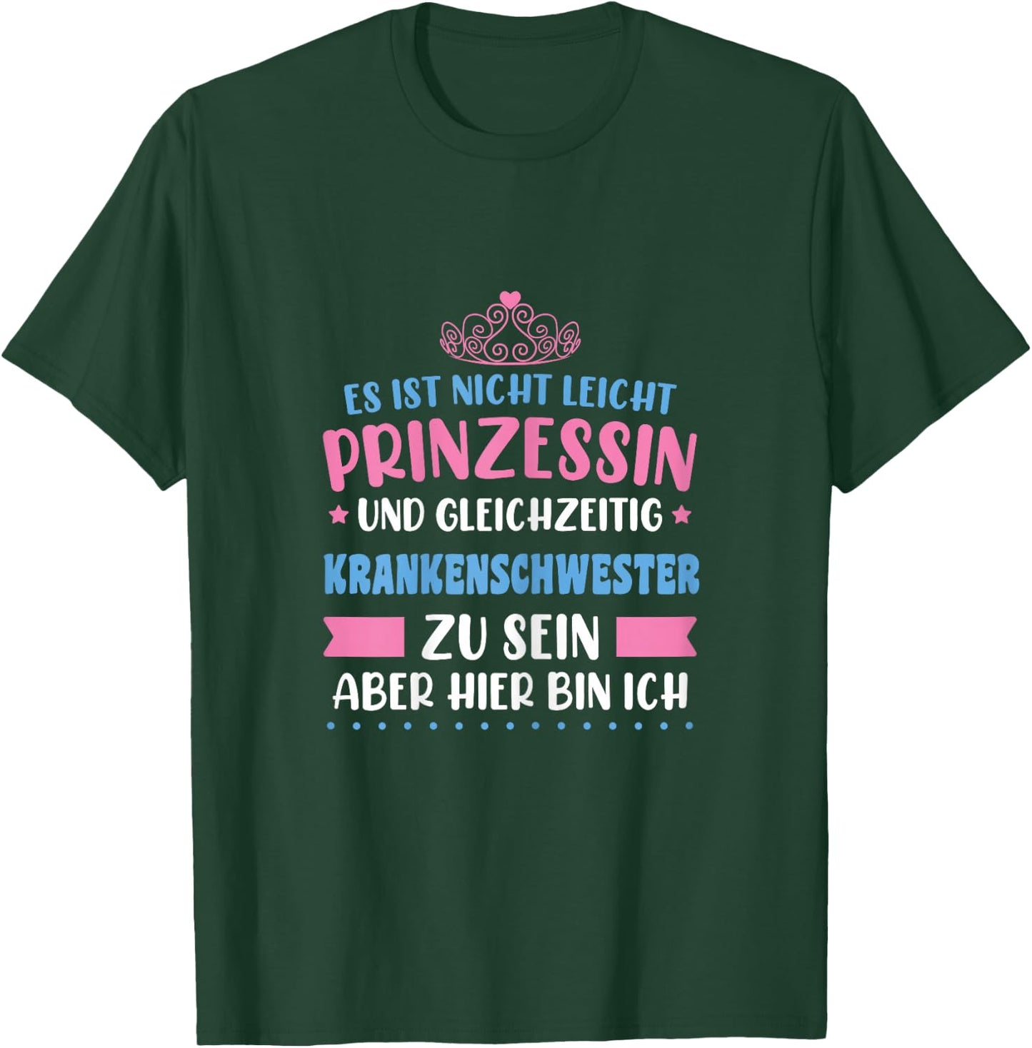 Krankenschwester Lustiger Spruch Ausbildung T-Shirt - T-Shirt | Forest