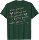 Liebe Person, hinter mir, mit dir ist die Welt ein besserer Ort T-Shirt - T-Shirt | Forest