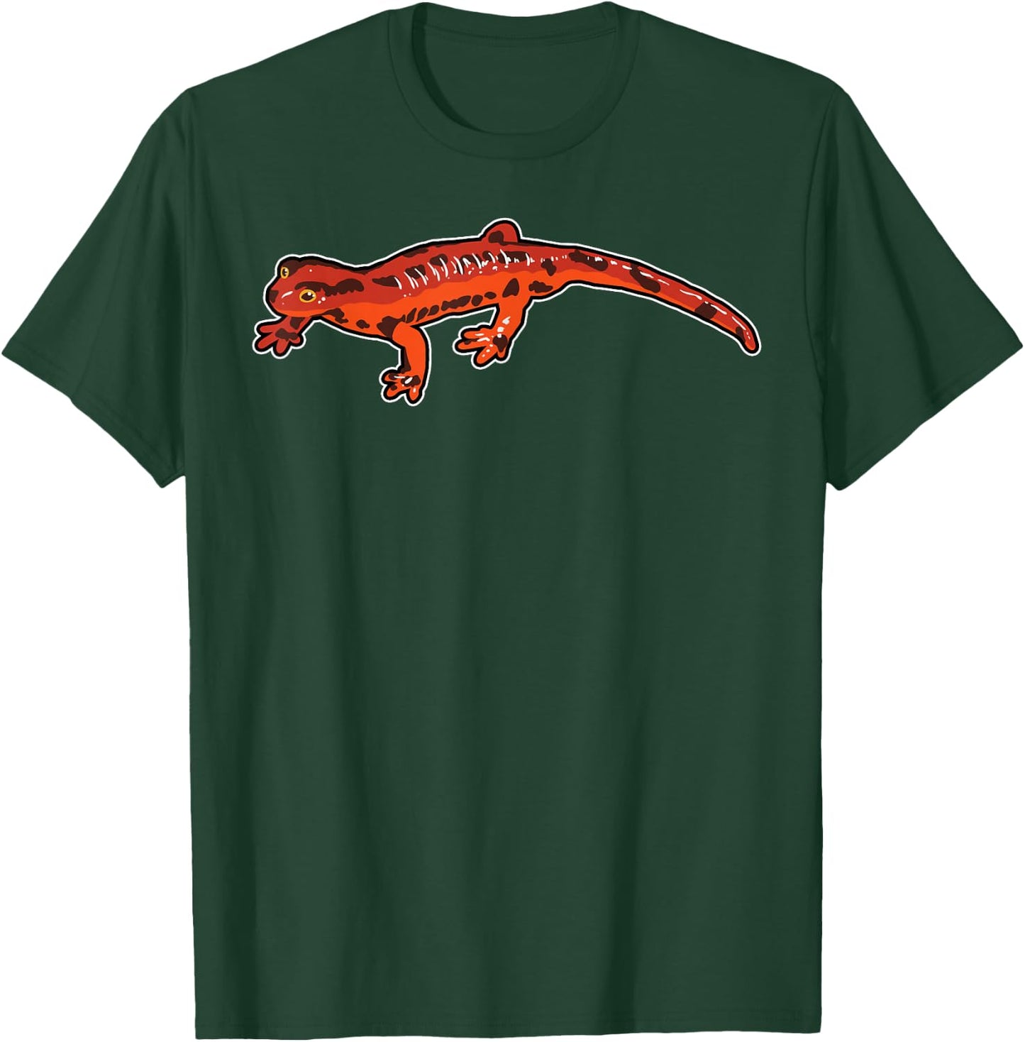 Salamander Zoologist Reptile Scientist Lizard Amphibian T-Shirt - T-Shirt | Forest
