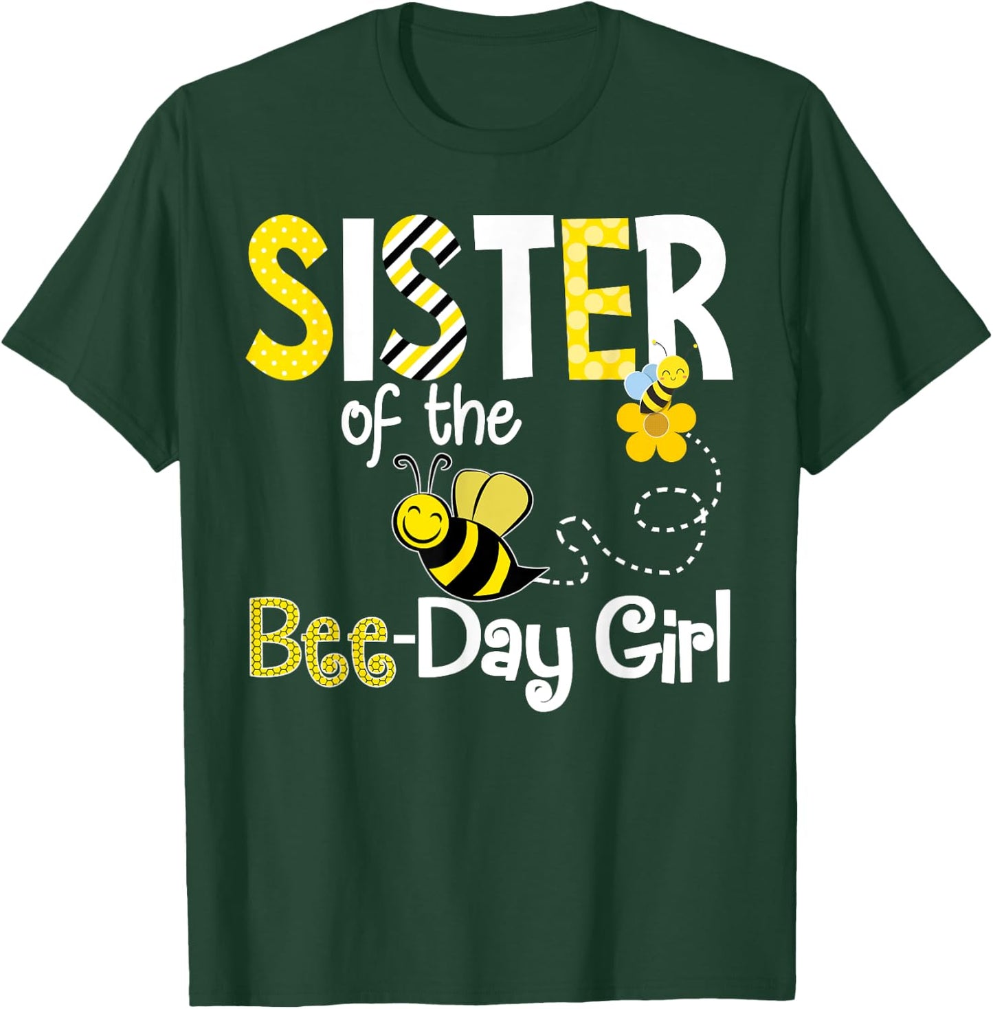 Bee Birthday Matching Shirt Hive Party Theme T-Shirt - T-Shirt | Forest