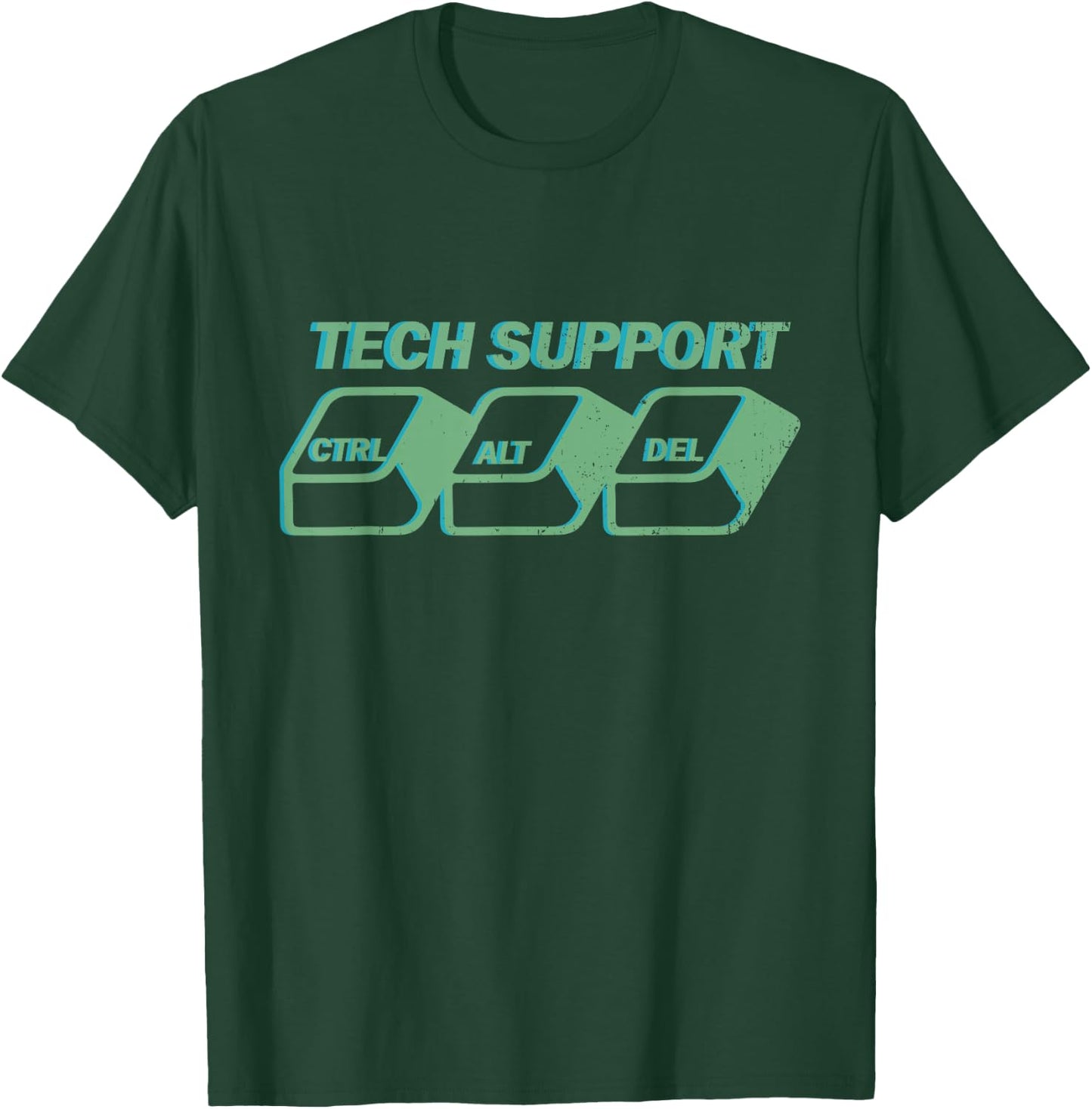 Technical Support - Customer Service Call Center T-Shirt - T-Shirt | Forest
