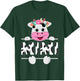 Mimi Of The Birthday Girl Cow Grandma Family Party T-Shirt - T-Shirt | Forest