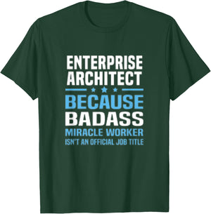 Enterprise Architect T-Shirt - T-Shirt | Forest
