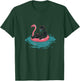 Summer Splash Flamingo Float Gay Bear T-Shirt - T-Shirt | Forest