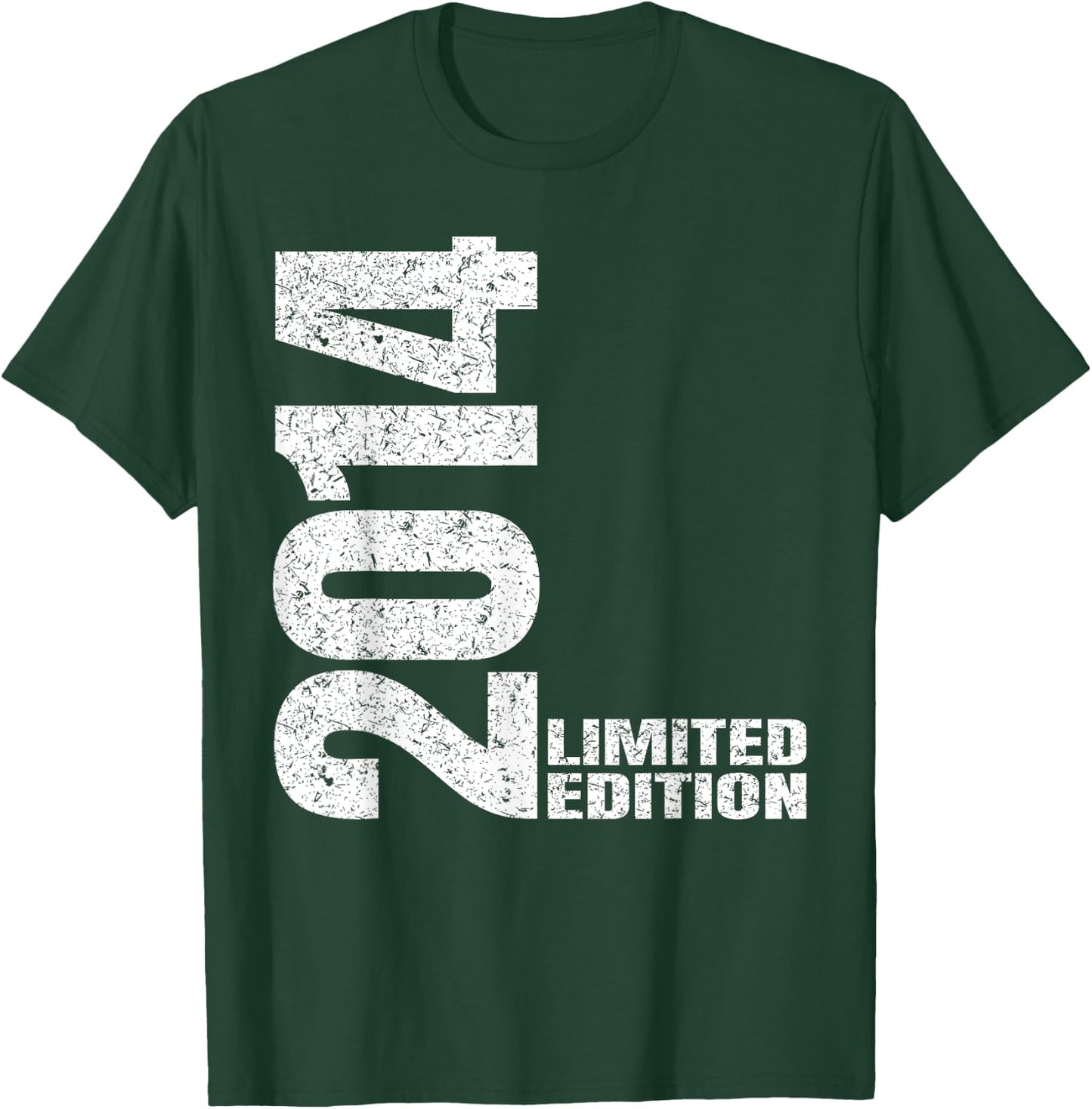 Vintage 2014 Limited Edition Classic 2014 Men Women Birthday , Black, S T-Shirt - T-Shirt | Forest
