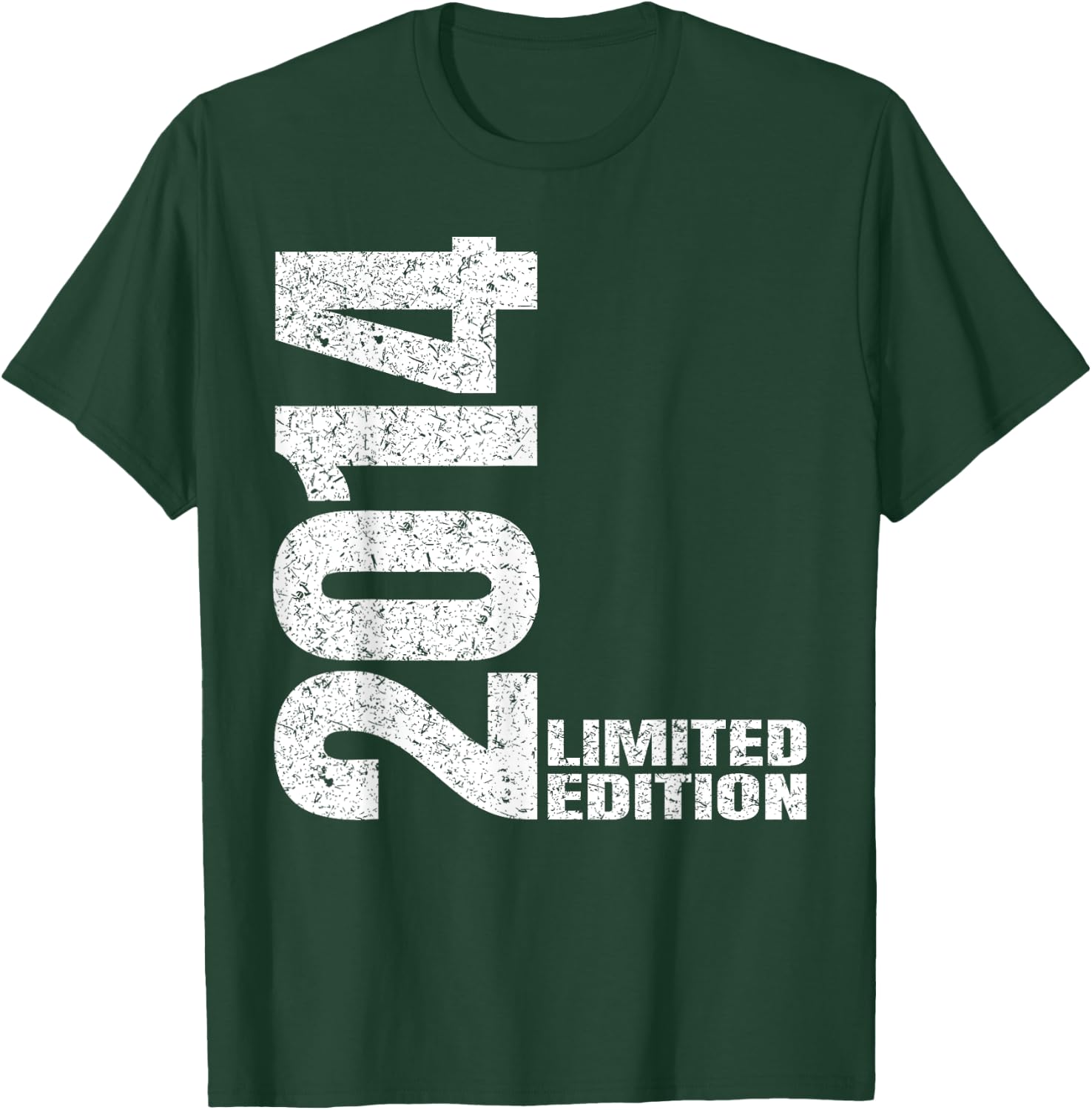 Vintage 2014 Limited Edition Classic 2014 Men Women Birthday , Black, S T-Shirt - T-Shirt | Forest