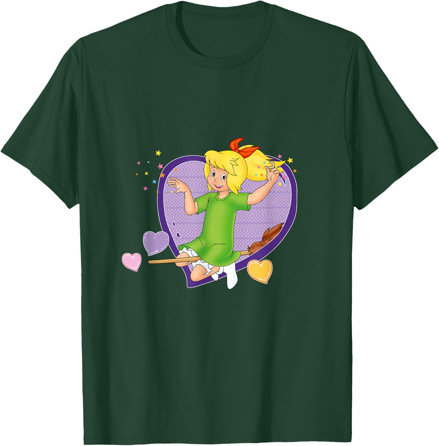 Bibi Blocksberg - Heart , blue T-Shirt - T-Shirt | Forest