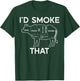 Id Grill That Cow Beef Meat Chart Bbq Barbecue Grill Butcher T-Shirt - T-Shirt | Forest
