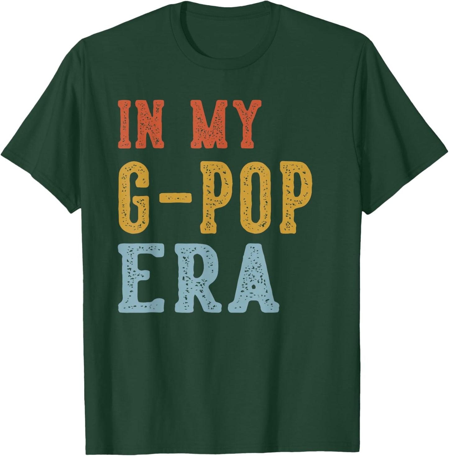 in My G-POP Era Retro Funny Fathers Day Vintage T-Shirt - T-Shirt | Forest
