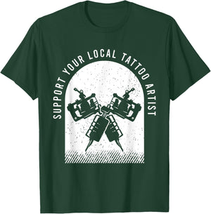 Fun tattoo outfit for a tattoo artist T-Shirt - T-Shirt | Forest
