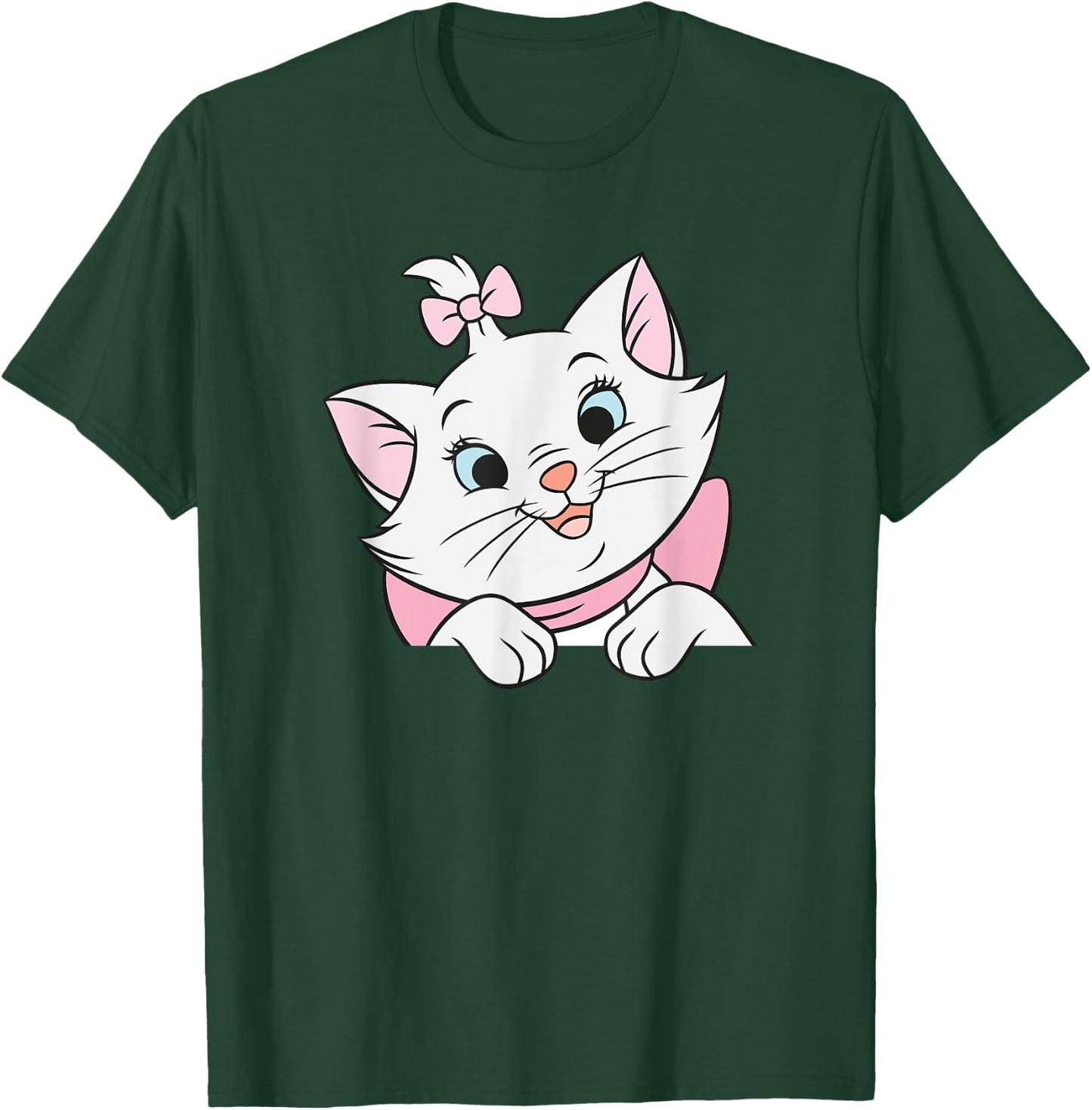Aristocats Marie Cat Looks Cute , Black, S T-Shirt - T-Shirt | Forest