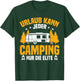 Motorhome Vacation Kann Jeder Camping Die Elite Camper , black T-Shirt - T-Shirt | Forest