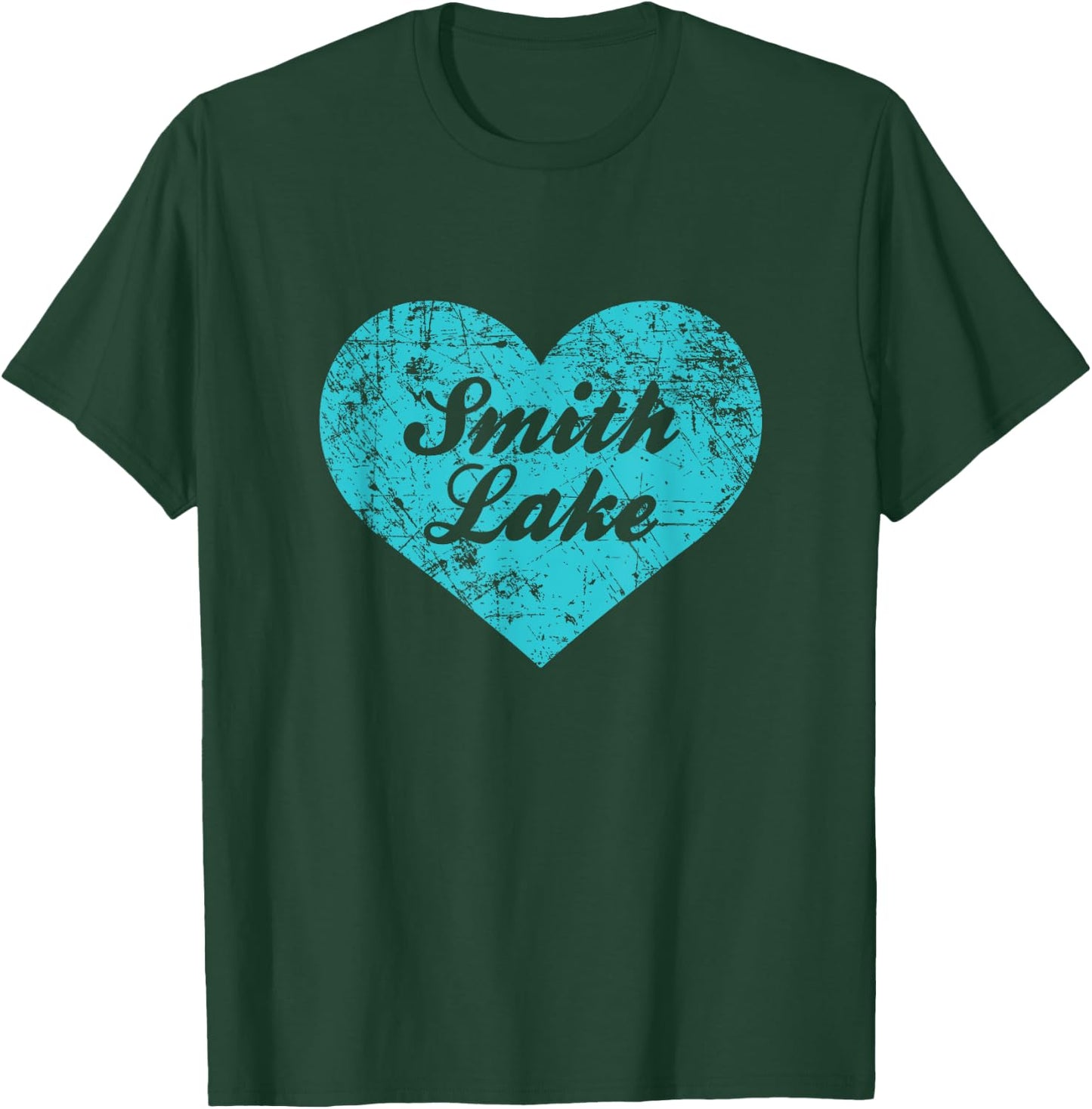 I Love Smith Lake Shirt, Alabama Camping Gift T-Shirt - T-Shirt | Forest