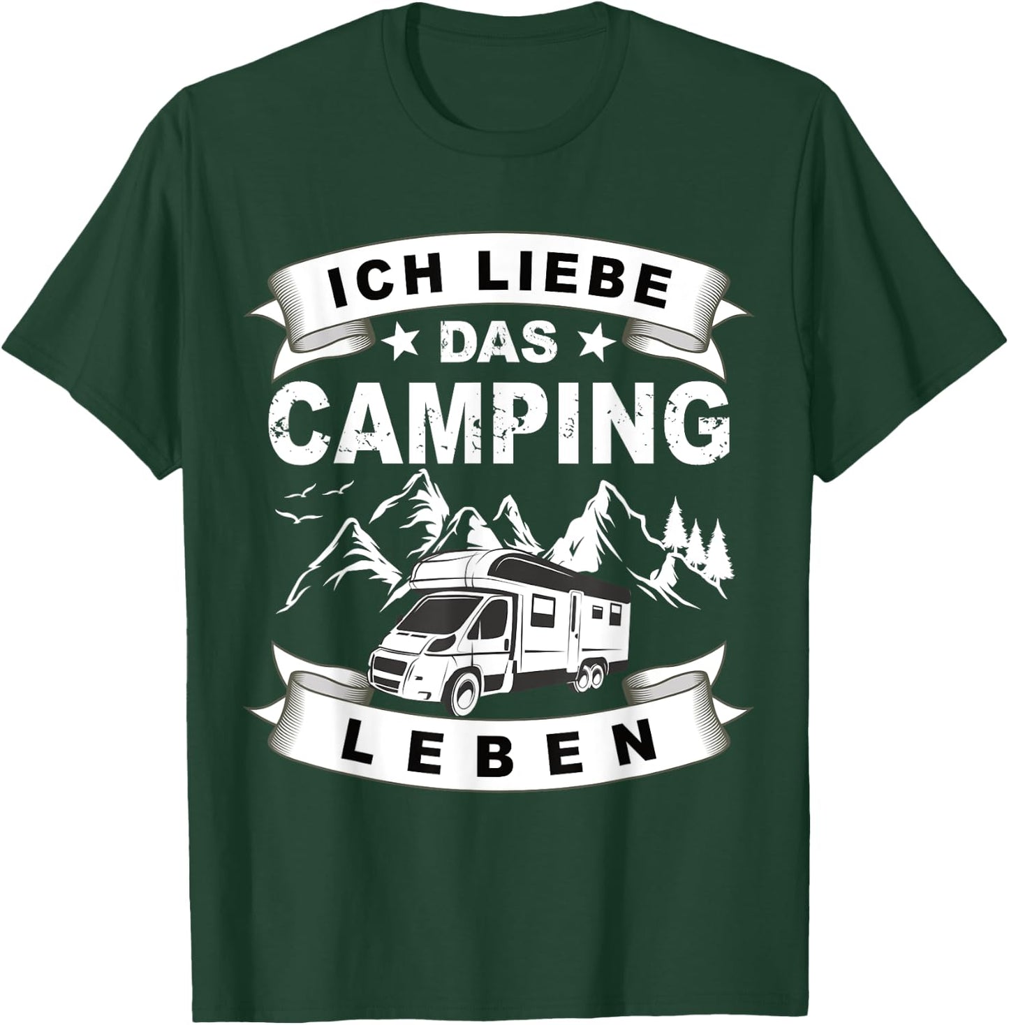 Coole Opas fahren Wohnmobil - Camping & Camper T-Shirt - T-Shirt | Forest