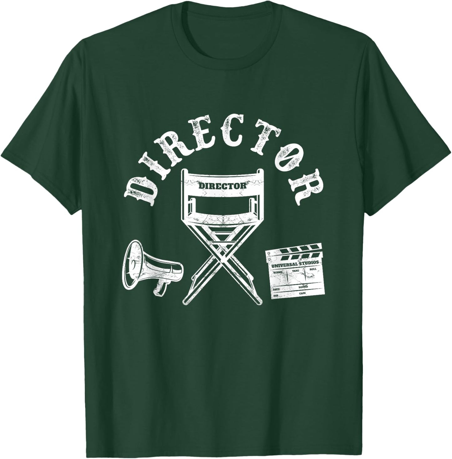 Movie Director Chair and Movie Director Funny , Black, S T-Shirt - T-Shirt | Forest