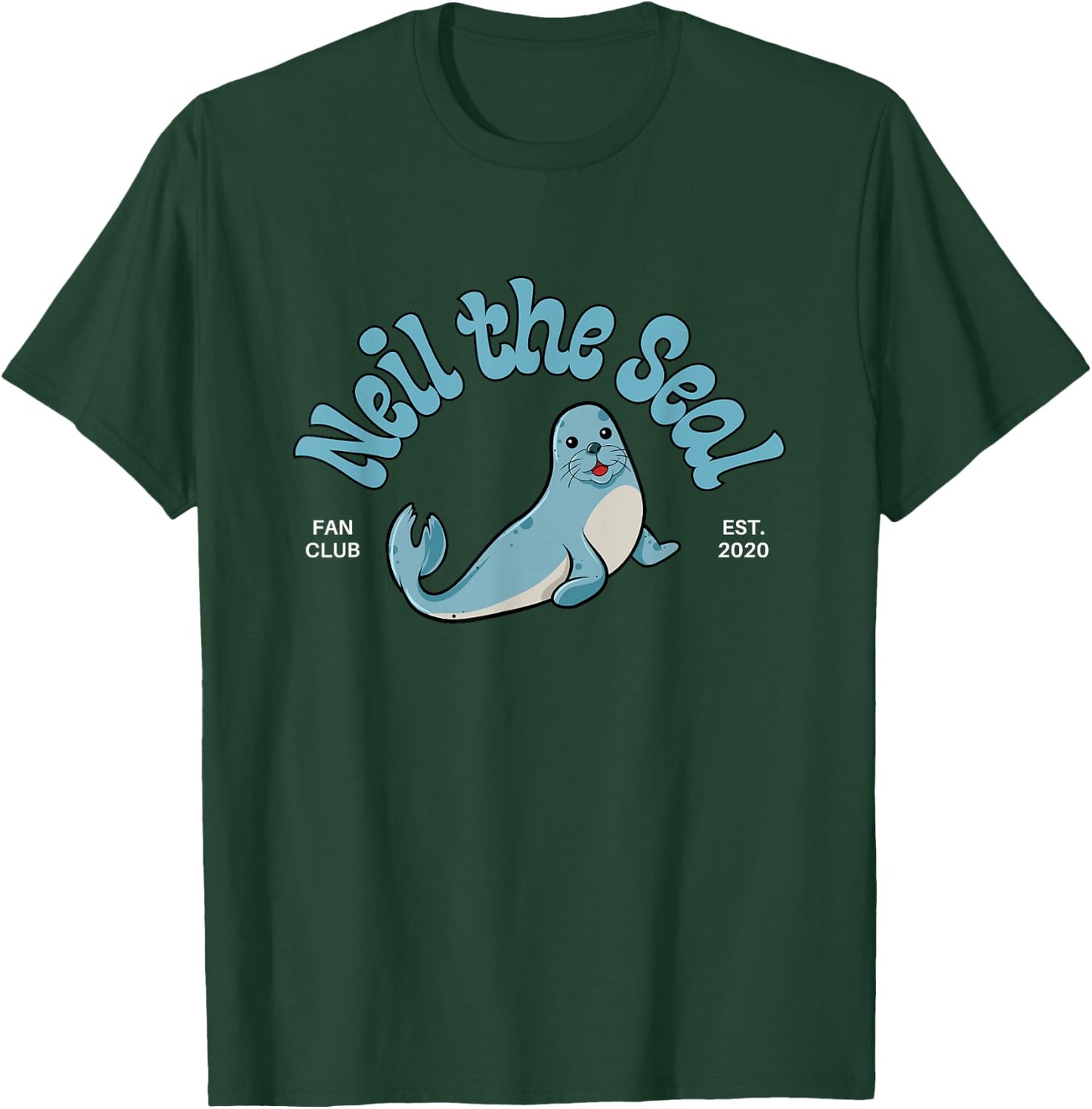 Neil the Seal T-Shirt - T-Shirt | Forest