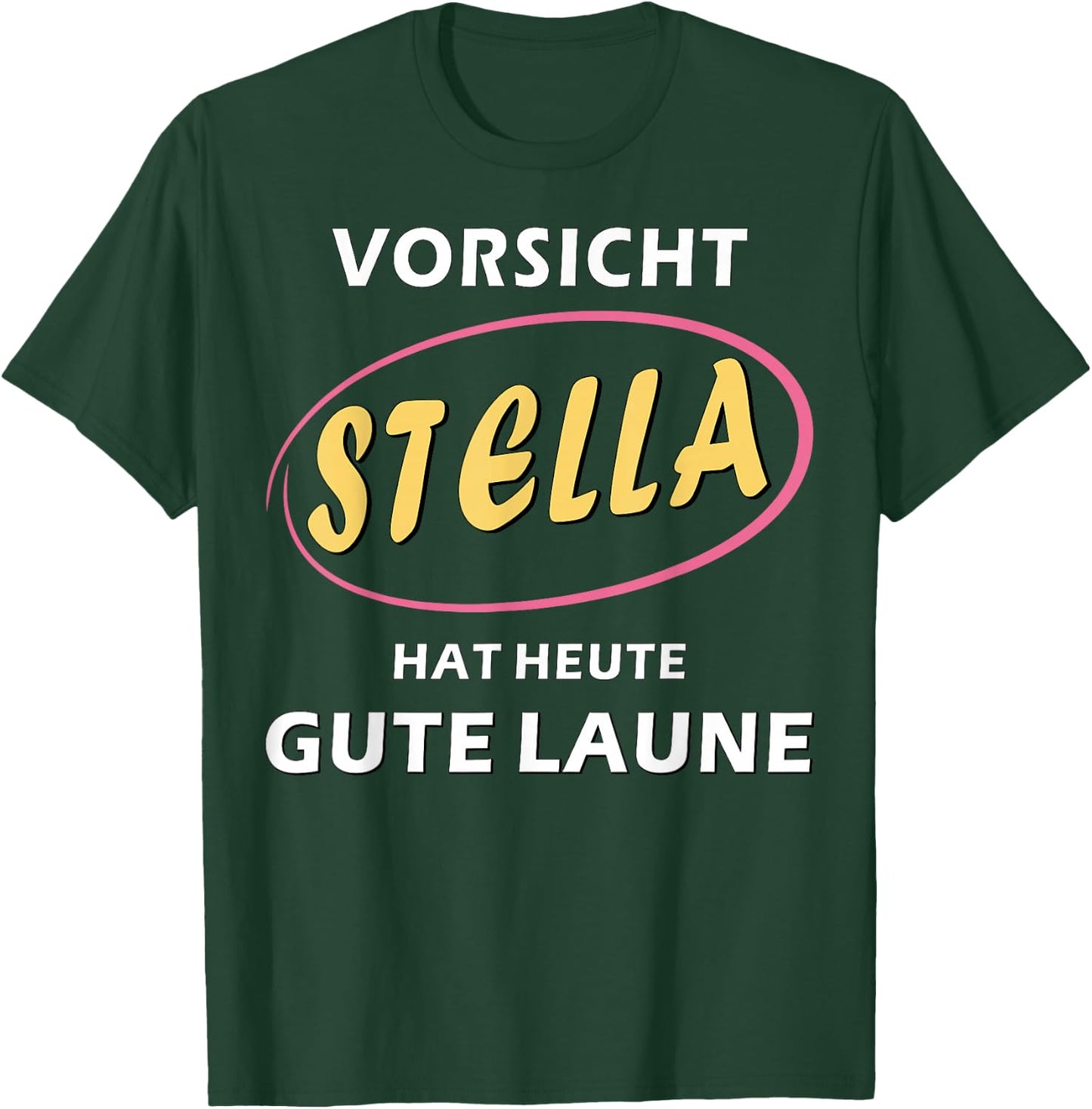 Stella First Name Girls Women Gift Ideas for Stella , black T-Shirt - T-Shirt | Forest