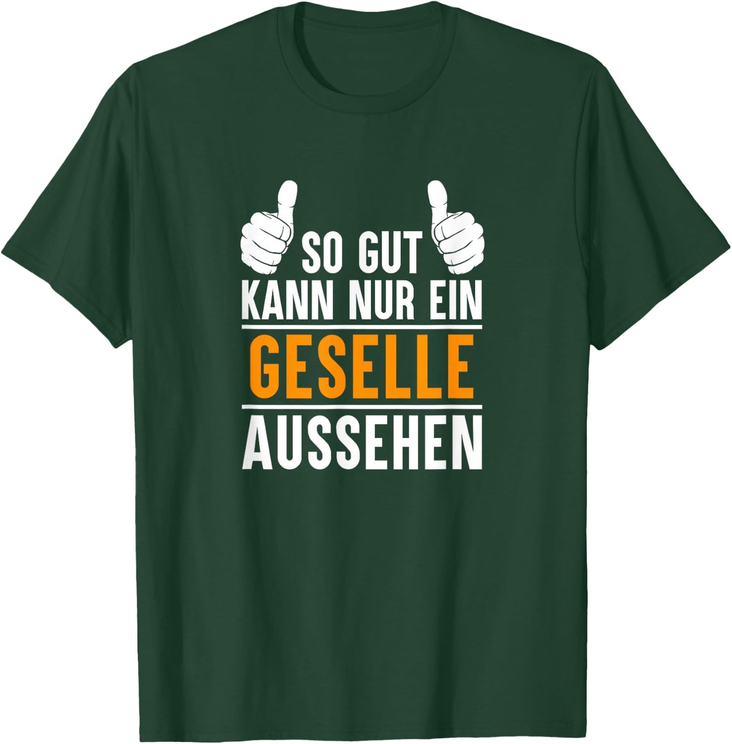 Geselle Geseller Exam Bestanden Saying Car Mechatronics , black T-Shirt - T-Shirt | Forest