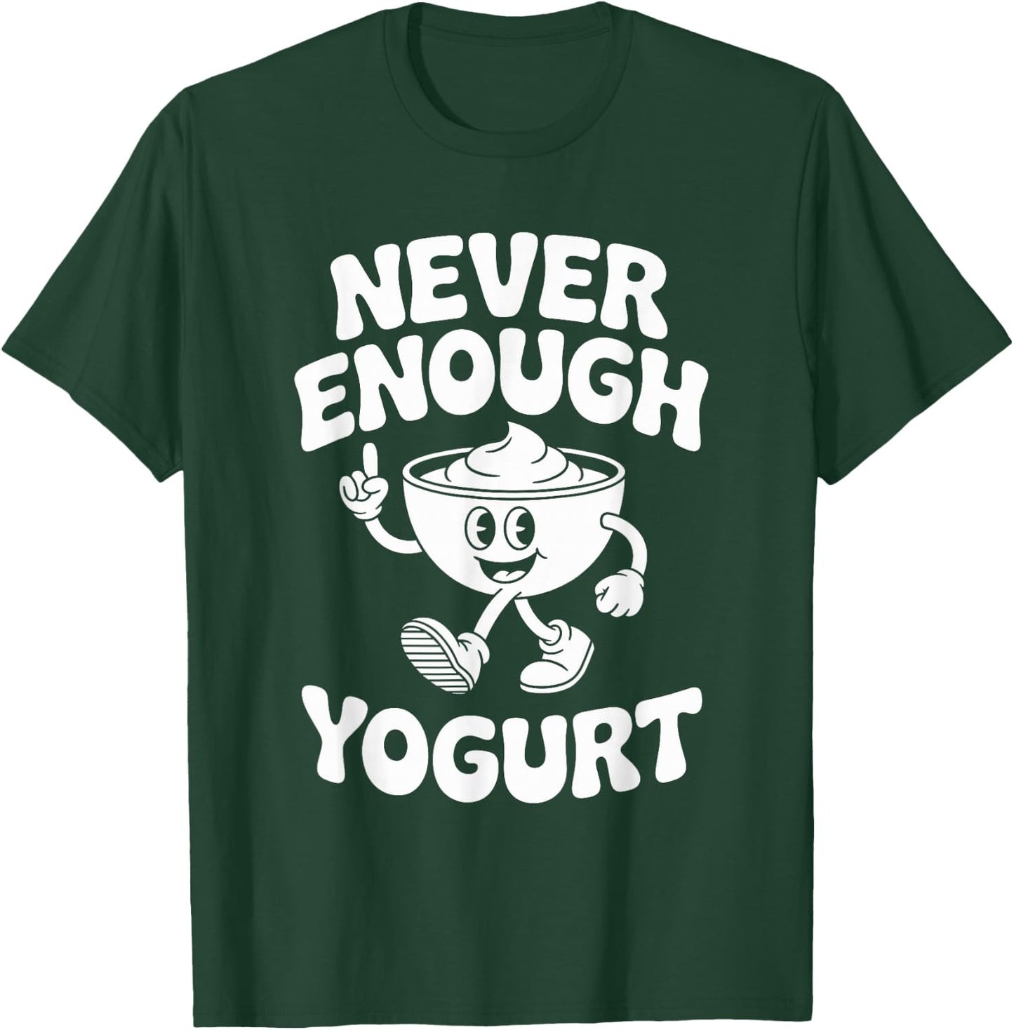 Funny Yogurt Retro T-Shirt - T-Shirt | Forest
