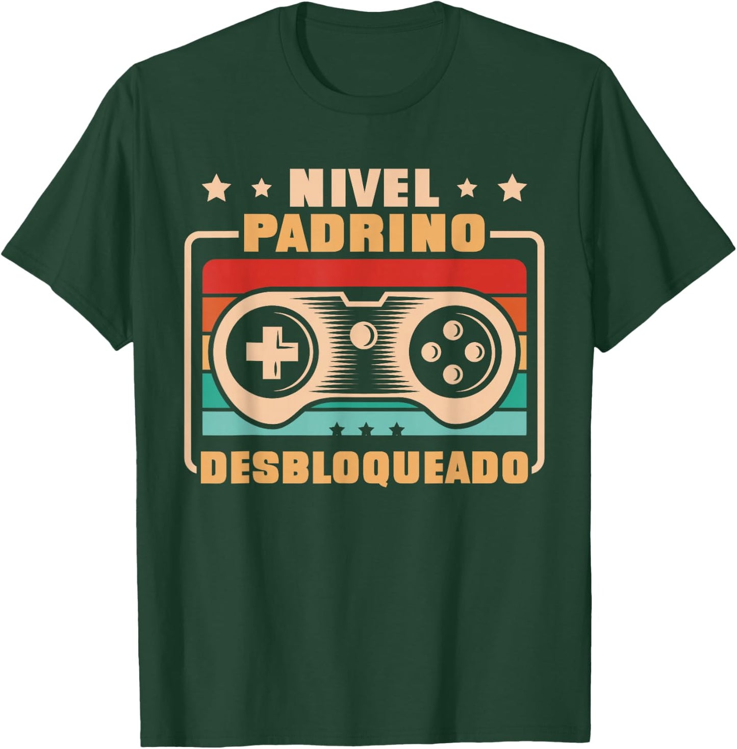 Padrino Nivel Padrino Desbloqueado T-Shirt - T-Shirt | Forest