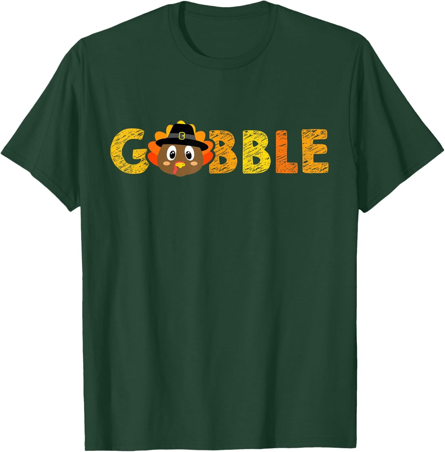 Gobble Gifts Thanksgiving Shirts Women Men Toddler Girl Boy T-Shirt - T-Shirt | Forest