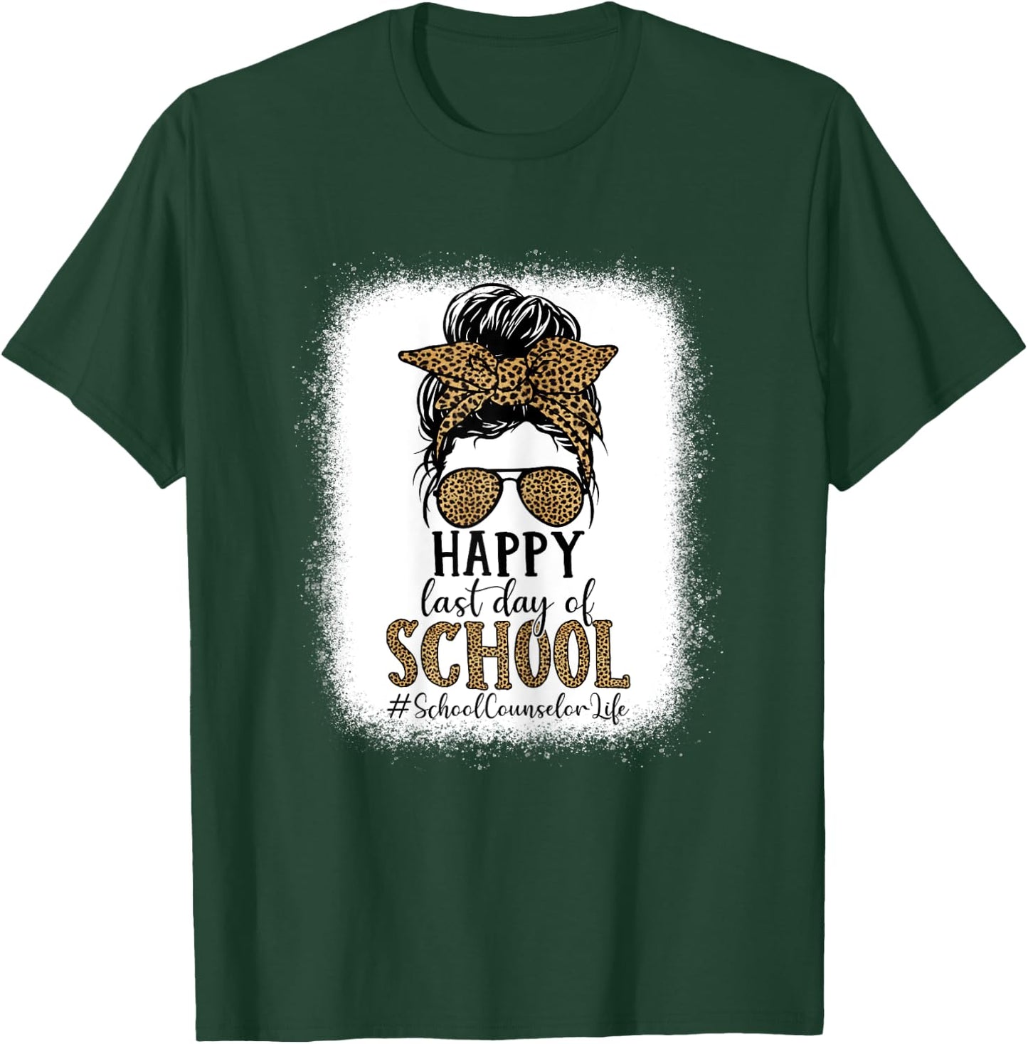 School Counselor Graduation Day Teachers Last Day of School T-Shirt - T-Shirt | Forest