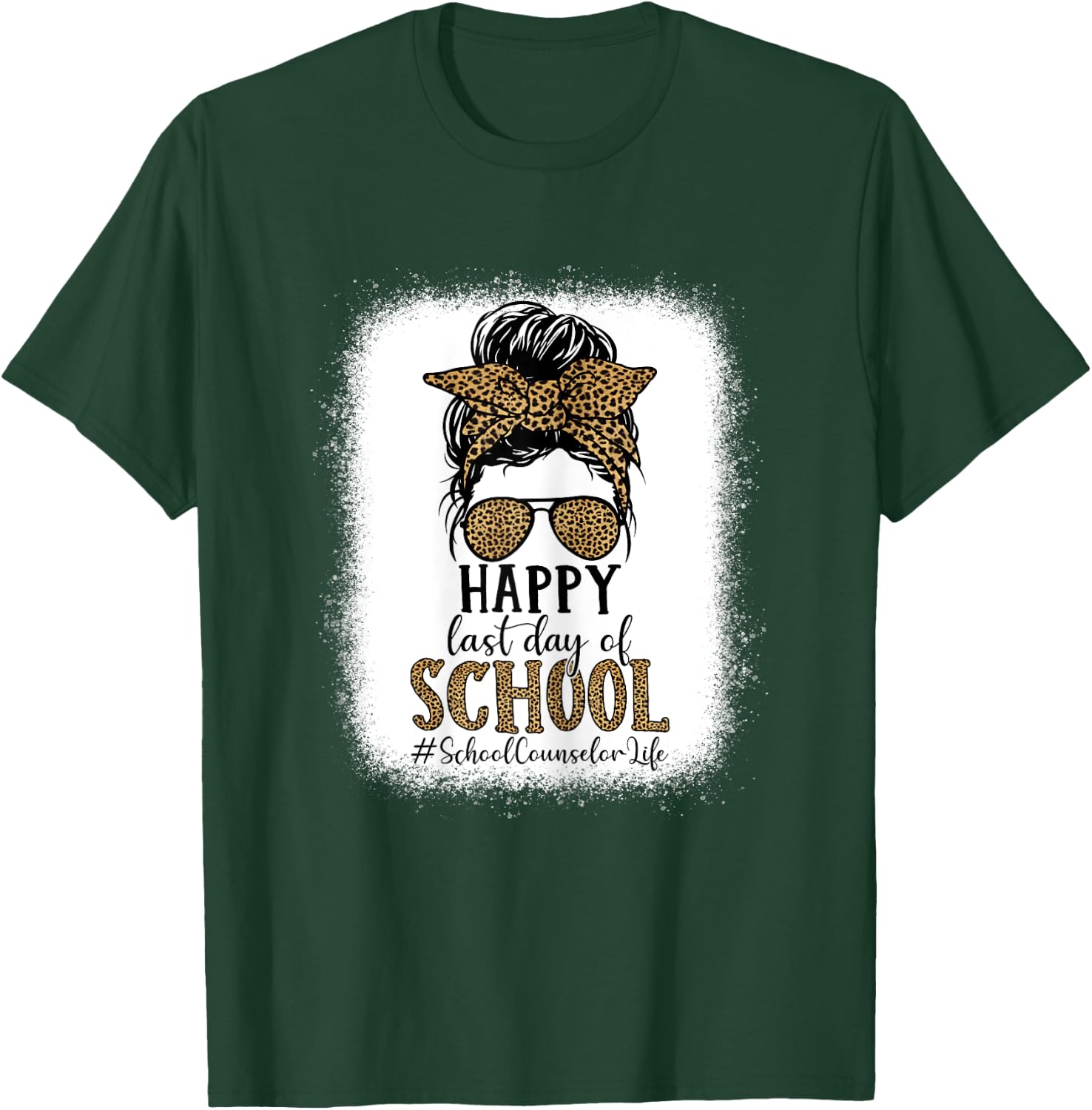 School Counselor Graduation Day Teachers Last Day of School T-Shirt - T-Shirt | Forest