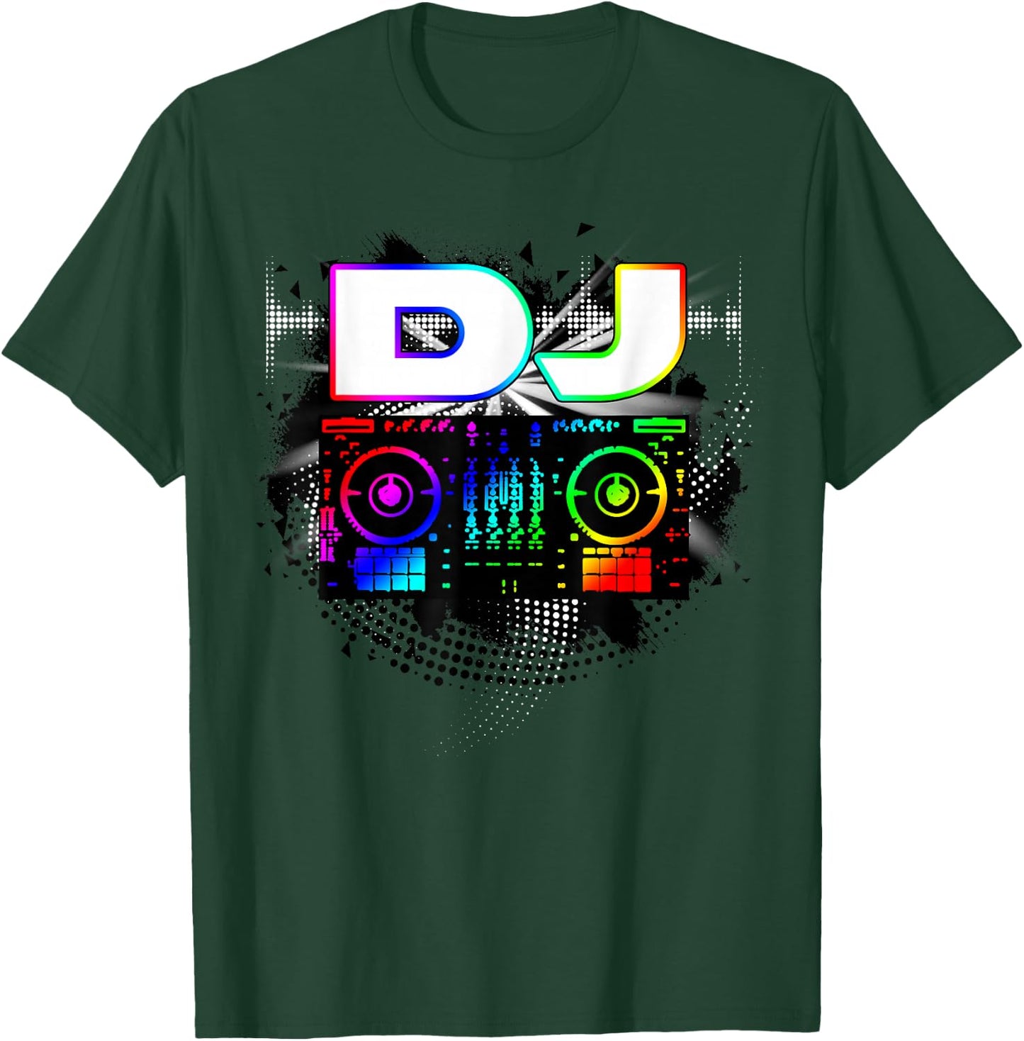 Dj Music Lover Music Player Sound Cool Funny Gift T-Shirt - T-Shirt | Forest