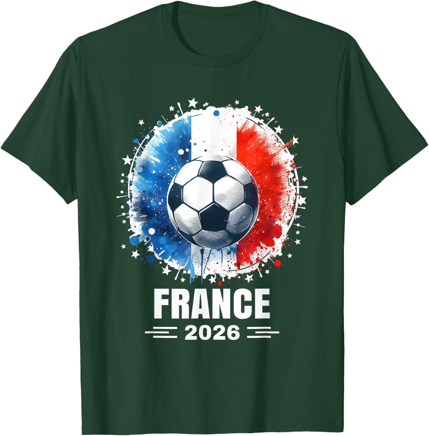 Vêtements de France Jerseys de France 2026 , Black, S T-Shirt - T-Shirt | Forest