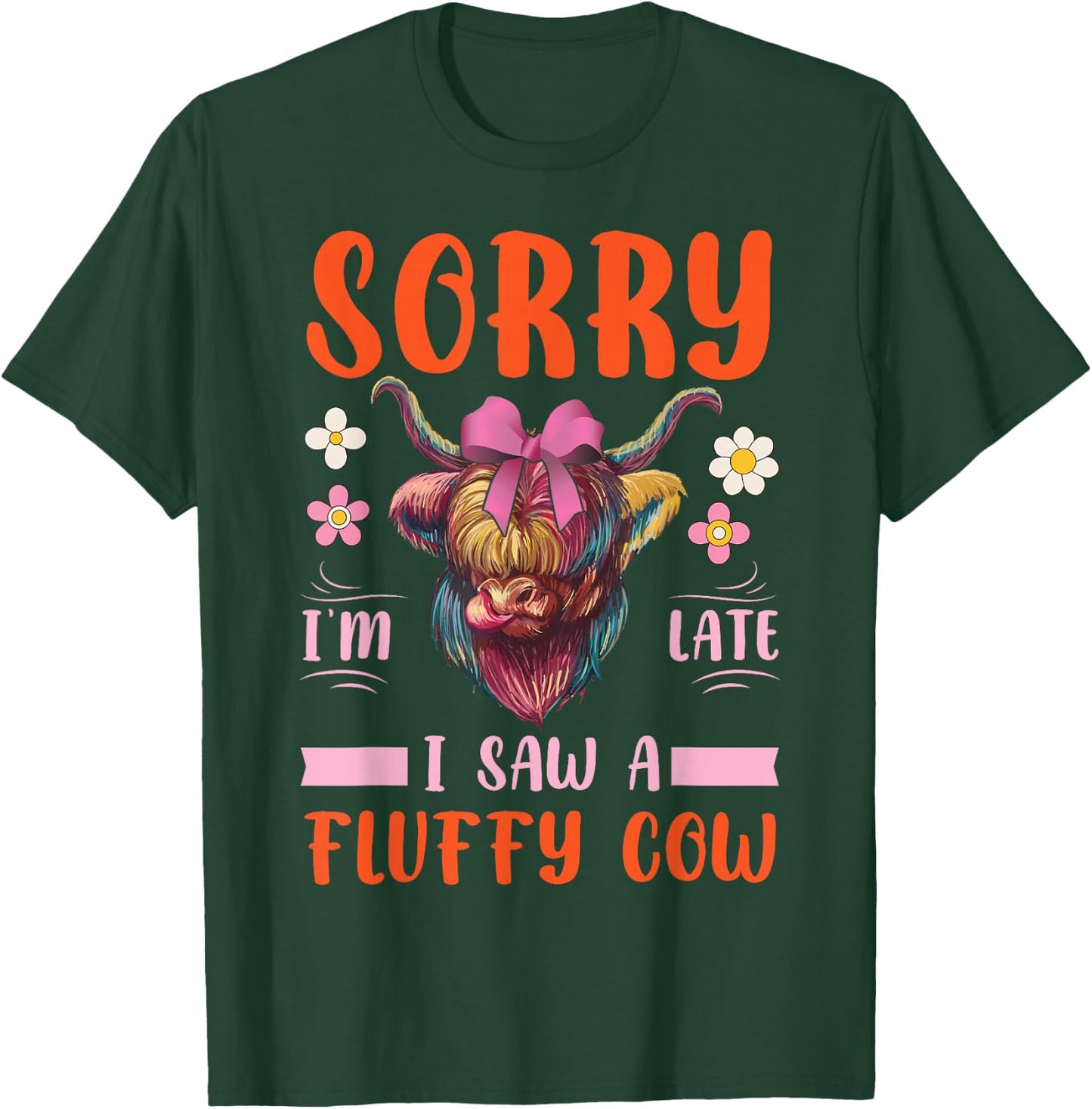 Highland Cow T-Shirt - T-Shirt | Forest