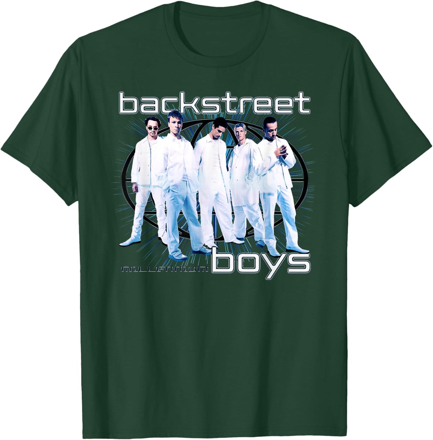 Backstreet Boys Millenium Globe T-Shirt - T-Shirt | Forest