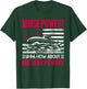 Military Submarine Veteran Funny Humor Submarine Horsepower T-Shirt - T-Shirt | Forest