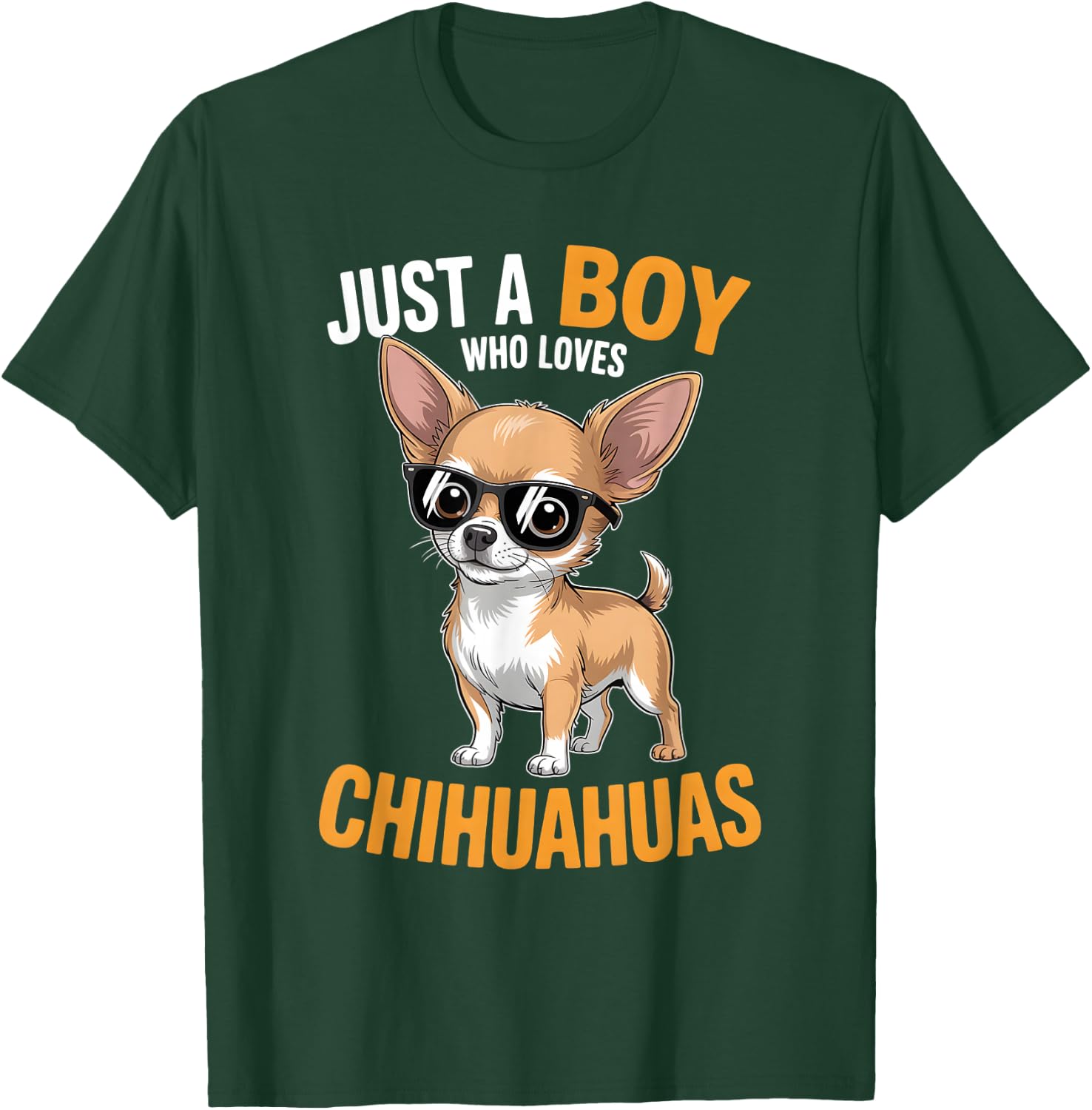 Boys Chihuahua T-Shirt - T-Shirt | Forest