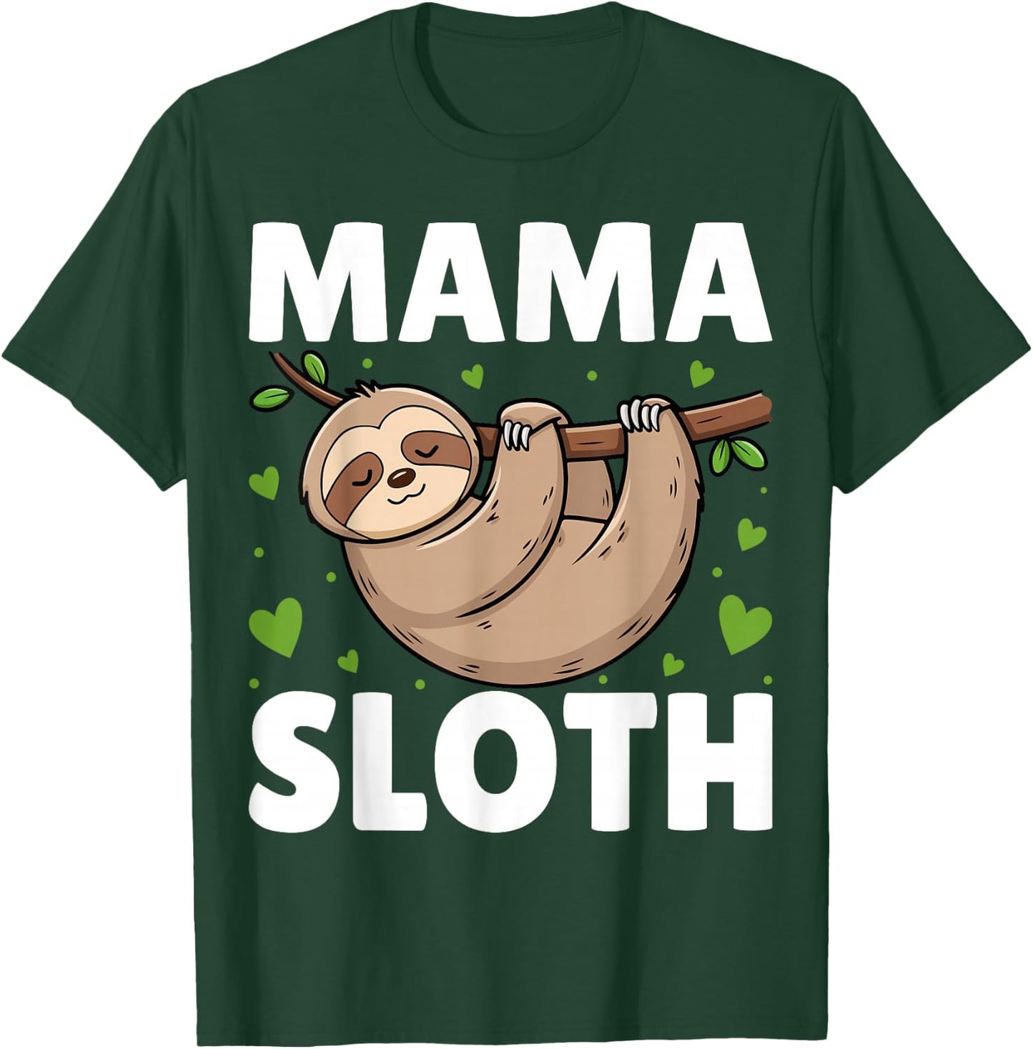 Adorable motif paresseux pour la fête des mères T-Shirt - T-Shirt | Forest