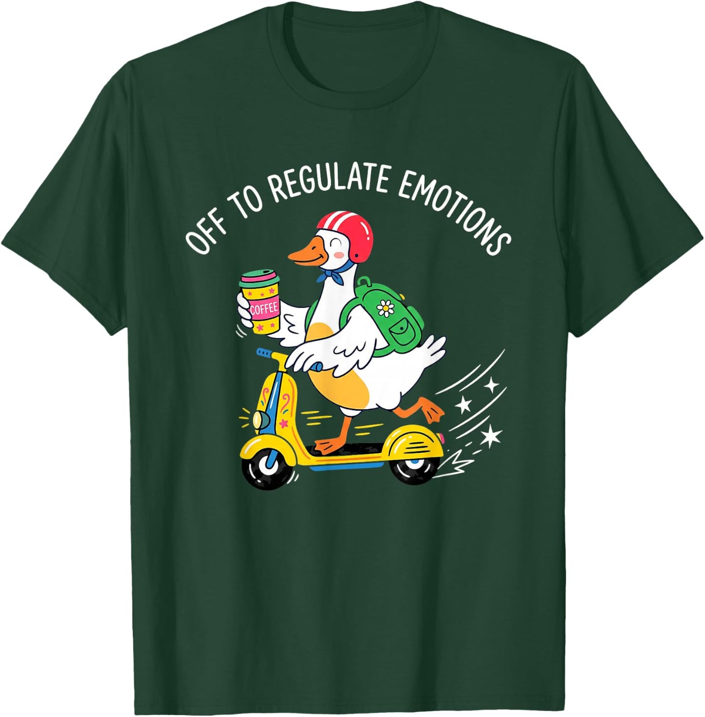 Funny Goose Psychologist T-Shirt - T-Shirt | Forest