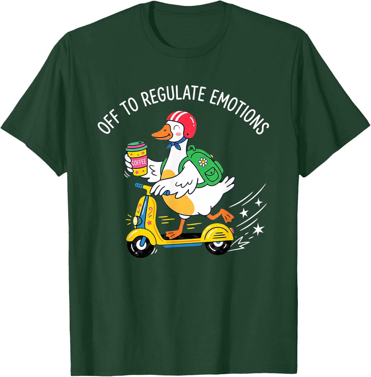 Funny Goose Psychologist T-Shirt - T-Shirt | Forest
