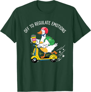 Funny Goose Psychologist T-Shirt - T-Shirt | Forest