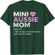 Mini Aussie Mom Definition Australian Shepherd T-Shirt - T-Shirt | Forest