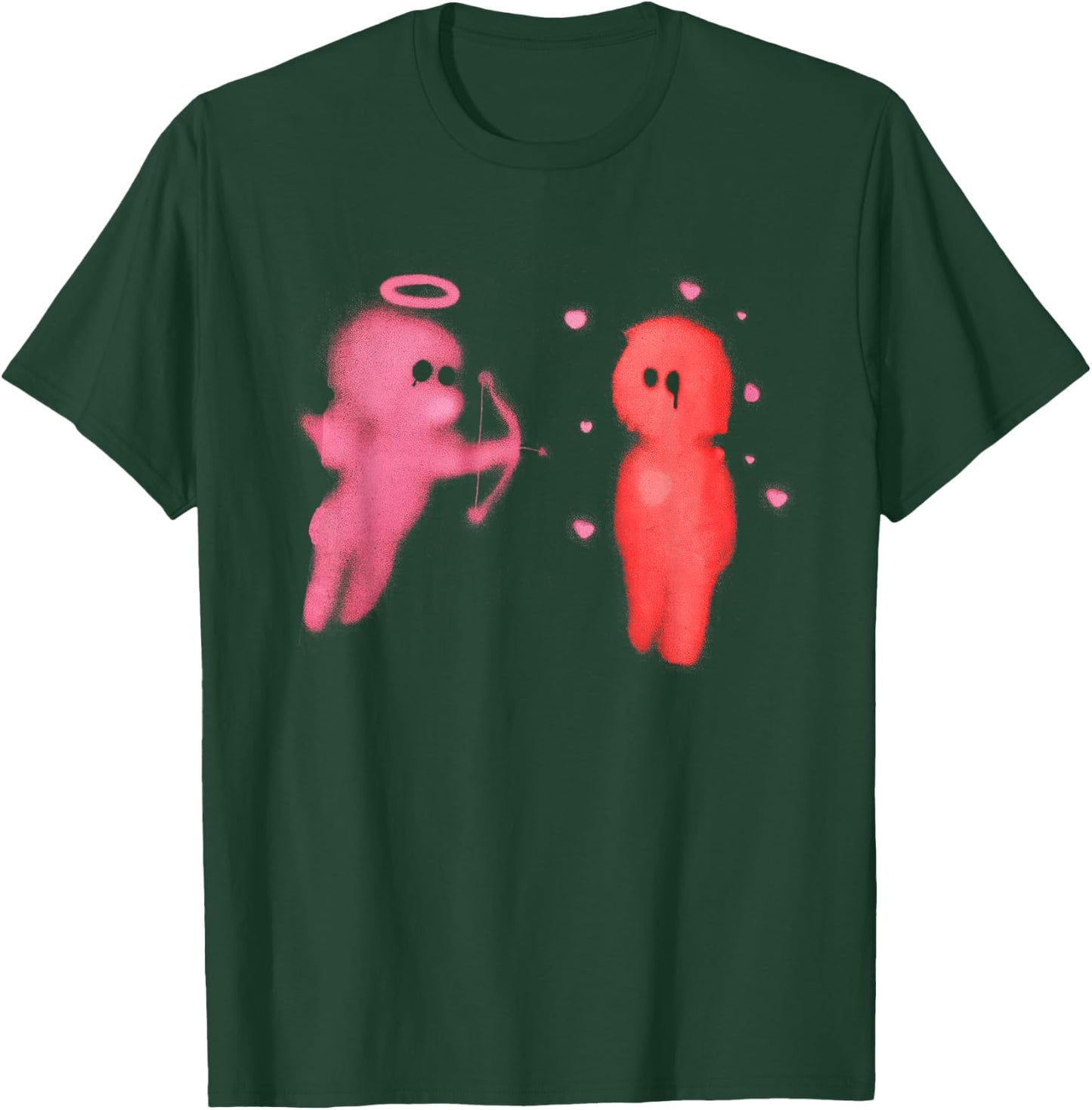 Graphic Cupid’s Love Arrow Men Women Kids T-Shirt - T-Shirt | Forest