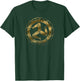 Isle of Man Flag 3 Feet of Man Traditional Manx , Black, S T-Shirt - T-Shirt | Forest