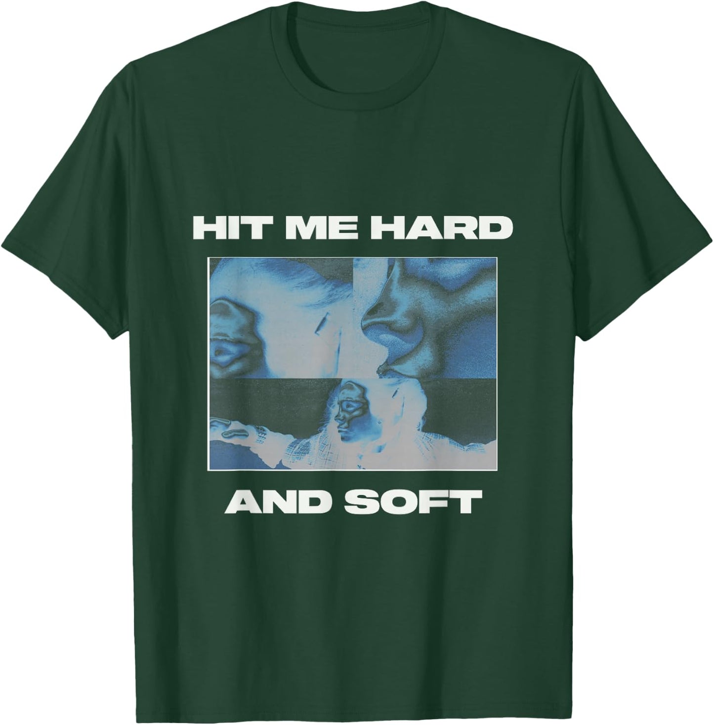 Billie Eilish Hit Me Hard and Soft Inverted Red T-Shirt - T-Shirt | Forest