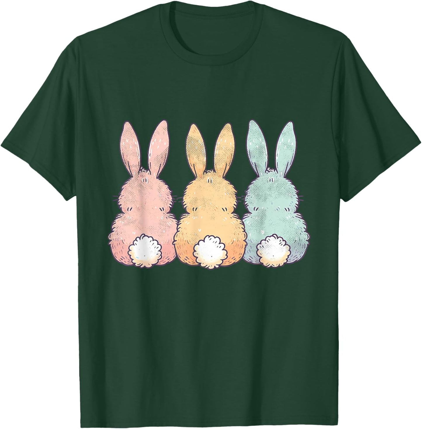 Easter Bunnies Cute Easter T-Shirt - T-Shirt | Forest