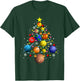 Solar System Planets Christmas Tree Astronomy Xmas Gift T-Shirt - T-Shirt | Forest