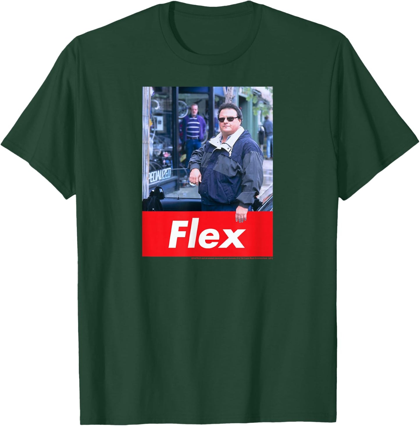 Seinfeld Newman Flex Photo Funny 90's TV Show T-Shirt - T-Shirt | Forest