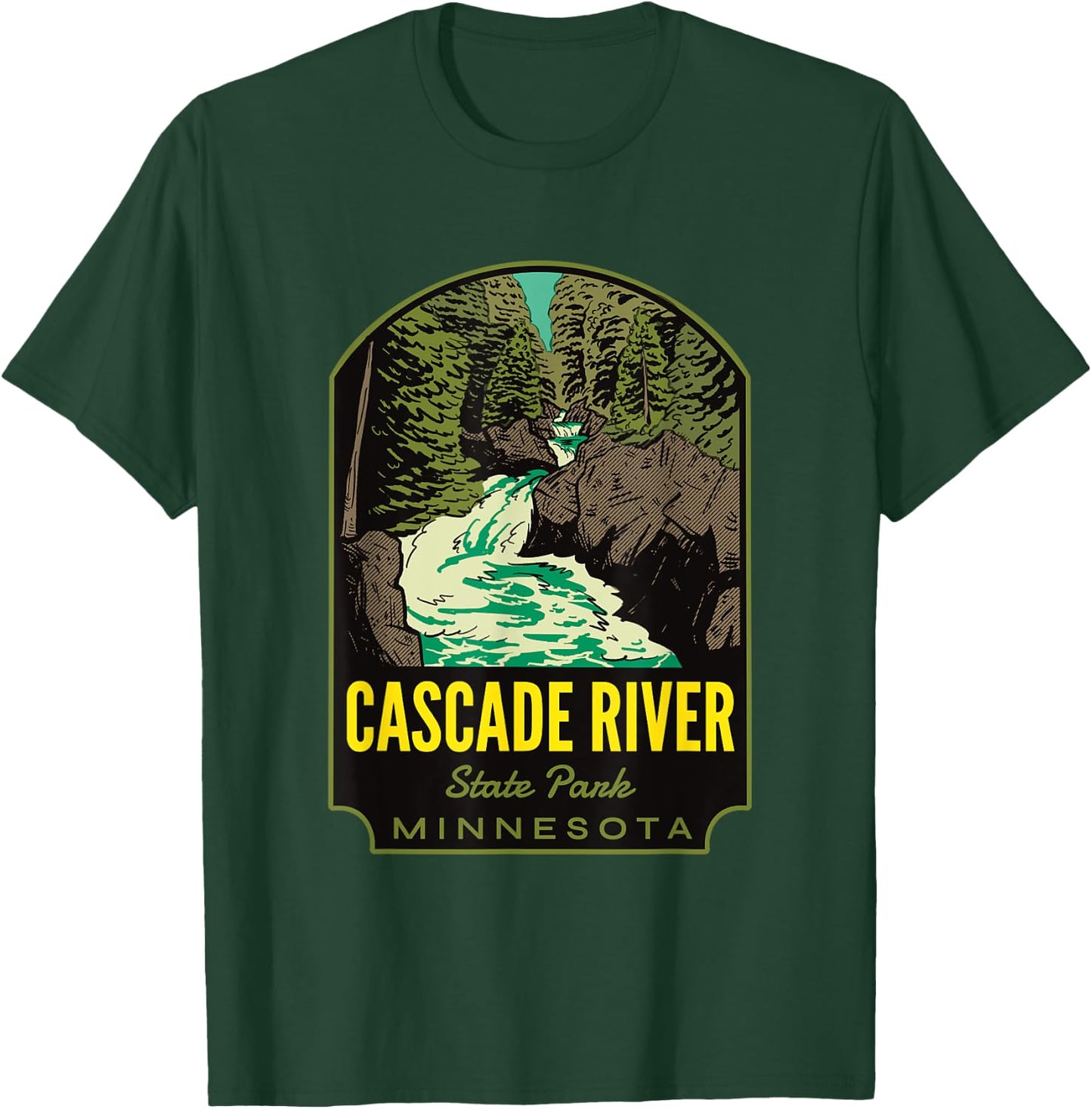 Cascade River State Park Minnesota T-Shirt - T-Shirt | Forest