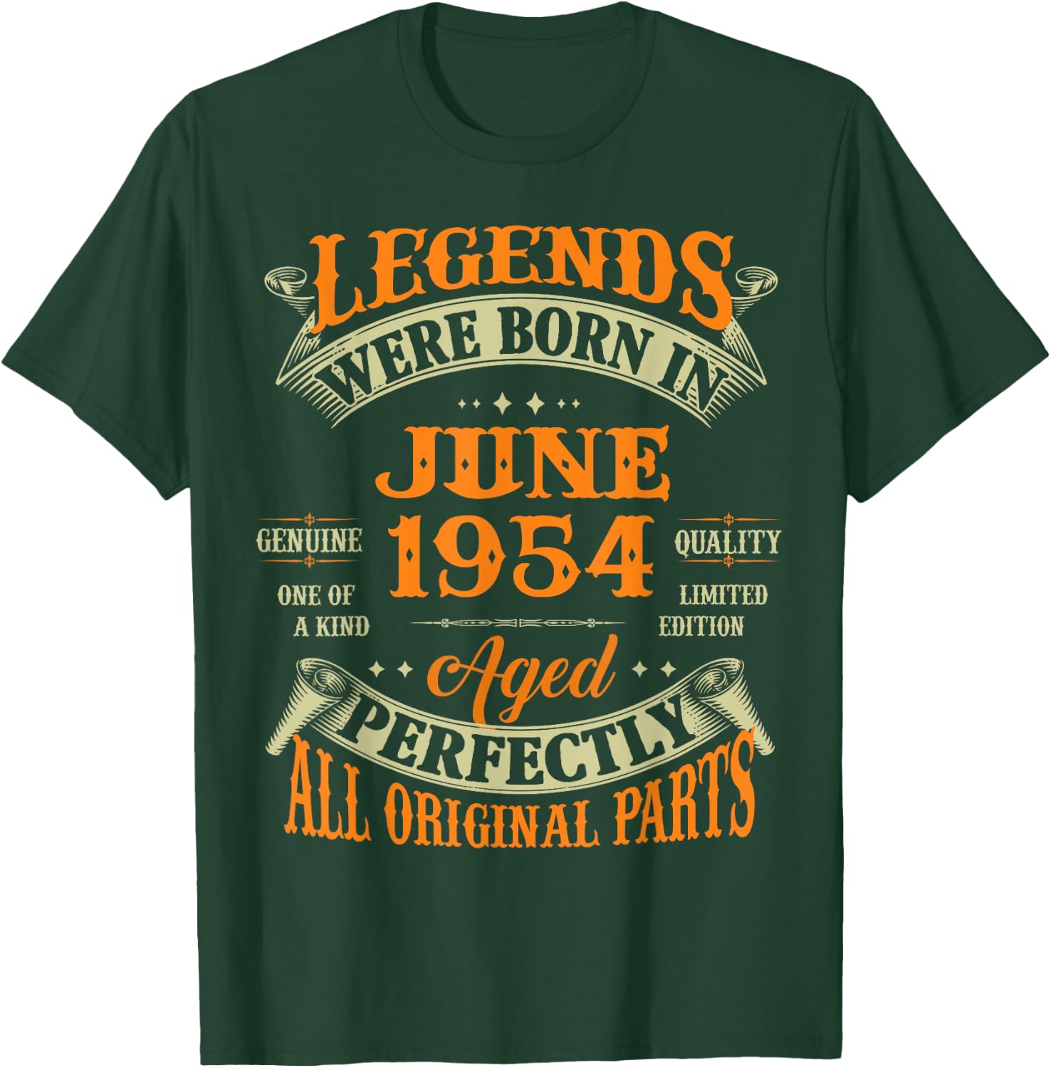71 Years Old T-Shirt - T-Shirt | Forest
