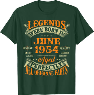 71 Years Old T-Shirt - T-Shirt | Forest